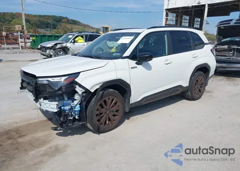 2025 Subaru Forester Hybrid Sport from USA, damaged, VIN JF2SLSJD8SH407325